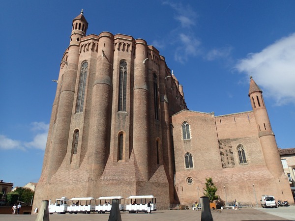 Albi Cathedral France - the largest brick building in the world.