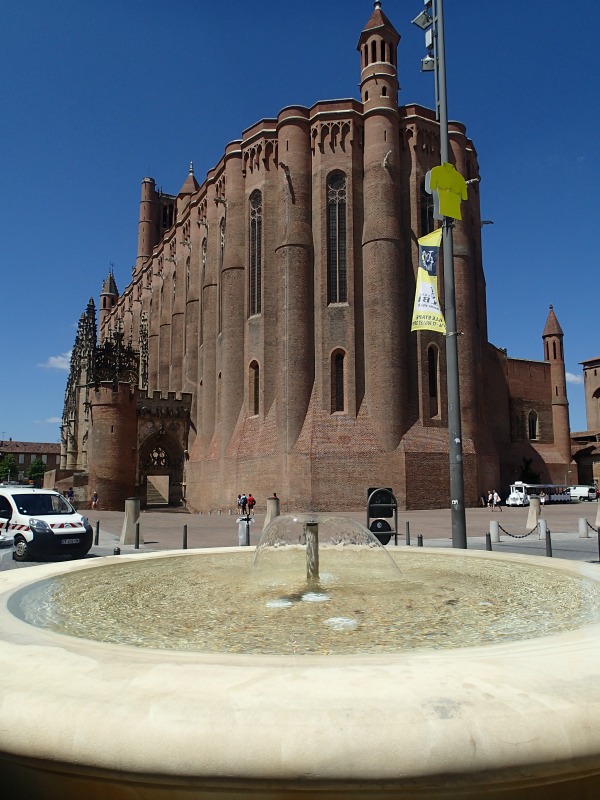 Albi Cathedral France - the largest brick building in the world.